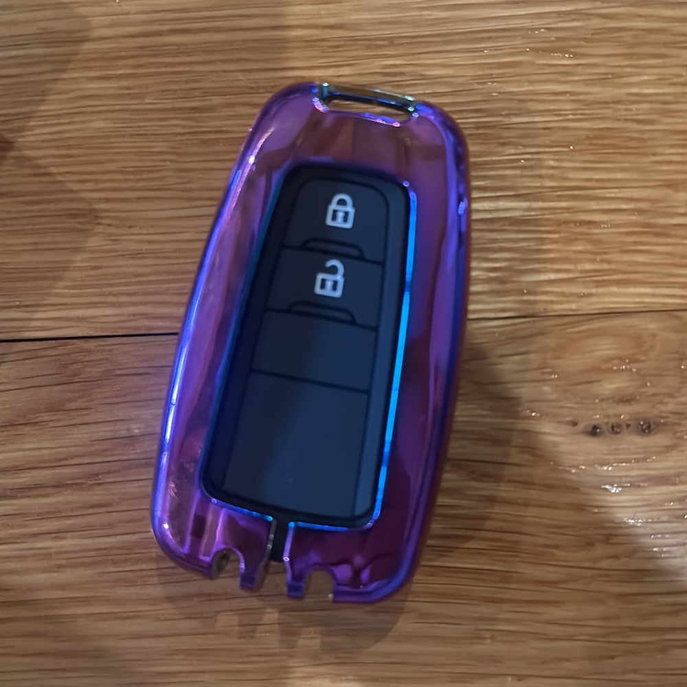 Toyota Key Fob Holder Case in Chrome NEW
